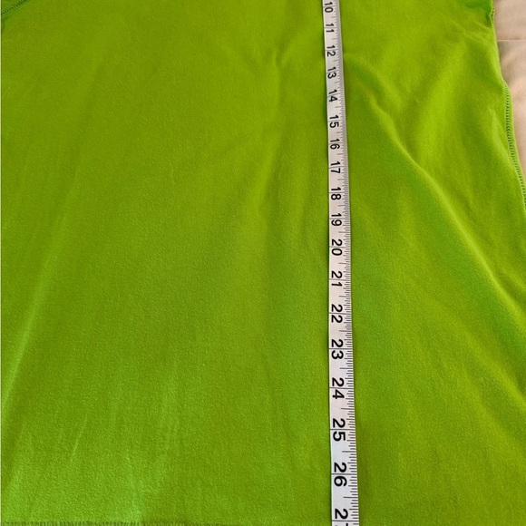 Abercrombie & Fitch Mens Size M Muscle T-Shirt Green Logo Spellout Preppy Y2K - Picture 7 of 7